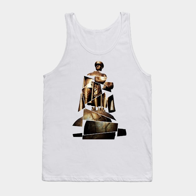 Deformed Statue 3 Tank Top by MuskegonDesigns